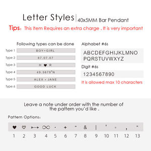 Saint Valentin coppia personalizzato in acciaio inox verticale ciondolo con nome personalizzato Design placcato oro alla moda catene collana - Product Image 4