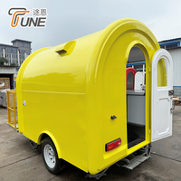 Remolque de Comida Móvil Totalmente Equipado, Carrito de Comida, Camión de Venta de Comida en Venta
