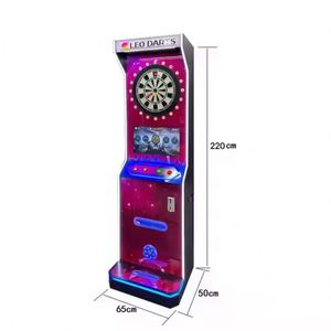Máquina de Juego de Dardos Electrónica de Pantalla Única, Operada con Monedas, Entretenimiento Interior, Metálica Roja, 1 Año de Garantía, ¡Gran Venta! - Product Image 5