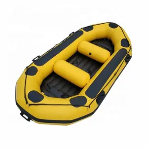 Olahraga Luar Ruangan Rakit 0.9 Mm PVC Inflatable Rafting Boat Harga