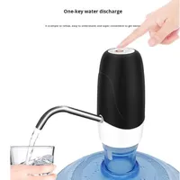 Bomba de Agua Eléctrica con Carga USB y Dispensador de Agua Automático, Venta Caliente Transfronteriza, Uso Doméstico Pequeño, Carcasa de PP