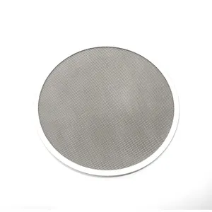 Filtre à disque rond en acier inoxydable, 100, 200 microns, filtre à liquide circulaire en treillis métallique, pour Machine non tissée