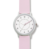 2025 vertu populaire adolescents étudiants Logo mignon nouveaux numéros Silicone Quartz femmes montre personnalisée étanche Design décontracté