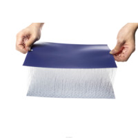 Bâche enduite 100 % polyester, tissée double, légère, résistante à l'eau, de 5 à 50 cm, la plus vendue et durable