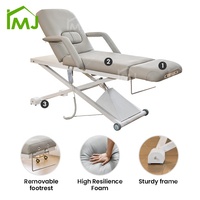 Table de massage électrique pour spa facial, lit de beauté, lit de luxe pour tatouage et extensions de cils