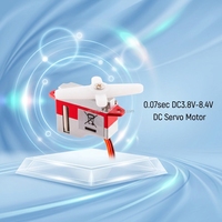 JX KST X06 V6.0 1.8Kgf.cm 0.07sec HV Moteur Servo Numérique Sans Noyau en Alliage d'Aluminium avec Engrenages Métalliques Micro DC6.0V Course 60mm RC