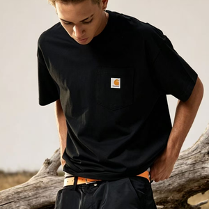 Camiseta de Verano para Hombre 2026 de Alta Calidad, 100% Algodón Pesado, Personalizada, Oversize, con Estampado Largo y Transpirable, con Logo Hartt - Product Image 2