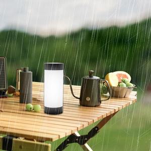 Lampe de table <span class=keywords><strong>solaire</strong></span> de bureau en plastique étanche pour l'extérieur, pour restaurant, jardin, cour, camping, café, bar - Product Image 3