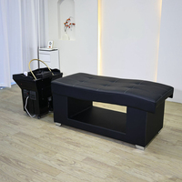 Réservoir d'eau portable 60L pour équipement de spa capillaire de salon, lavabo de coiffure à circulation en cascade, fauteuil de shampoing mobile