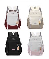 2024 Junior lycée filles sacs à dos Design de mode couleur contrastée sac à dos grande capacité loisirs voyage sac à dos