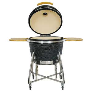 Barbecue au charbon de bois en céramique classique <span class=keywords><strong>SEB</strong></span> <span class=keywords><strong>Kamado</strong></span> 29 pouces avec allumage électronique à impulsions et piézoélectrique - Product Image 2