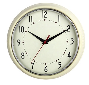 Đồng Hồ Treo Tường 10 Inch Chất Lượng Cao, Đồng Hồ Nhựa Treo Tường Phong Cách Cổ Điển Cho Phòng Khách - Product Image 6