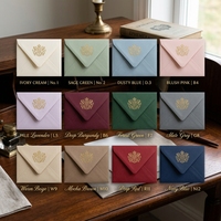 Juego de Invitaciones de Boda de Lujo con Diseño Personalizado, Elegantes Tarjetas de Papel con Lámina Dorada para Fiestas de Boda, Tarjeta de Felicitación