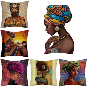 Housse de coussin décorative en polyester imprimée numériquement, motifs de dessins animés, 45x45cm, écologique, très vendue - Product Image 1