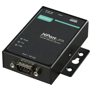 Оригинальный мокса NPort 5110 1-портовый RS-232 сервер последовательных устройств