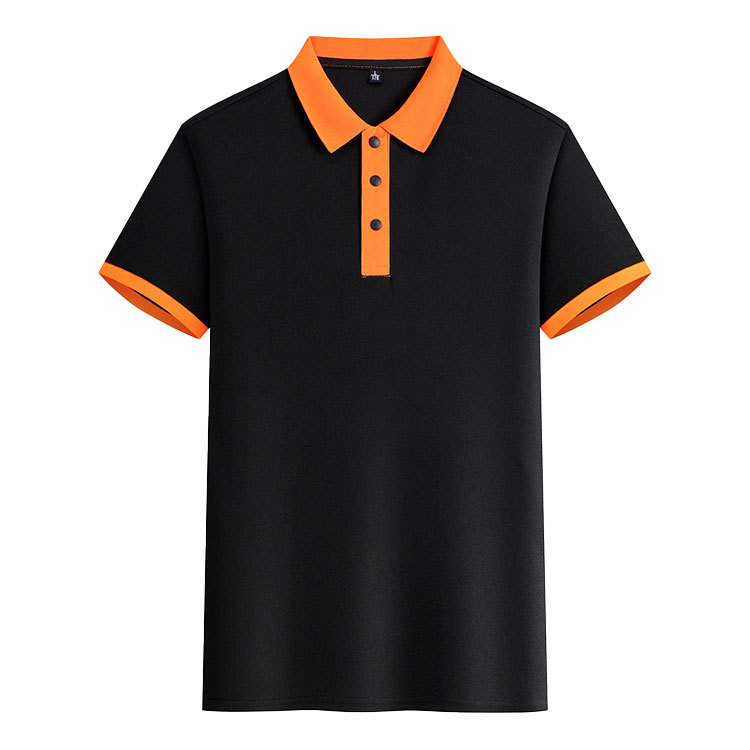 Black and Orange