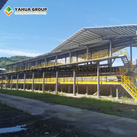 Ligne complète d'extraction d'huile de palme de 5 tonnes par heure, machine de raffinage d'huile comestible CPO CPKP à extraction par solvant de noyaux de palme YAHUA