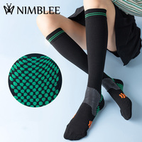 Chaussettes de compression antidérapantes à séchage rapide de qualité supérieure pour hommes et femmes, idéales pour la course à pied, le cyclisme en extérieur et les sports de printemps