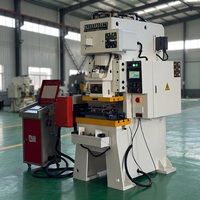Presse à poinçonner pneumatique à cadre en C de 25T pour le perçage et le pliage de pièces métalliques, fabriquée en Chine