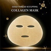 Masque facial Thermagic en fil de collagène et protéine de soie, effet lifting 3D, anti-rides et raffermissant, marque privée, pour tous