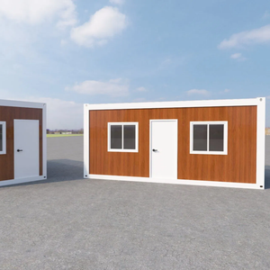Panneau modulaire en acier Vertex Habitat Hub pour bureau de terrain temporaire, logement, capsule spatiale habitable, maison conteneur en kit - Product Image 1