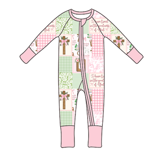 高品质泡泡罗柏Zippies服装可爱婴儿竹制服装竹制婴儿睡衣婴儿 - Product Image 4