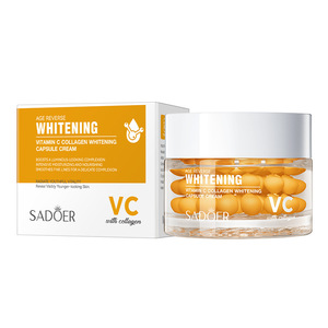 Crema de Cápsulas de Colágeno con Vitamina C y Centella Asiática - Blanqueadora, Control de Grasa, Calmante, Cuidado Facial para Todo Tipo de Piel, Caja de Regalo - Product Image 6