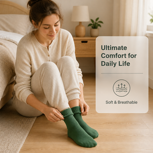 Buster Brown 6 paia di calzini da donna alla caviglia, calzini in cotone <span class=keywords><strong>senza</strong></span> <span class=keywords><strong>elastico</strong></span> multicolor scuro, taglia 10, adatti alle taglie di scarpe 7,5-9 - Product Image 5