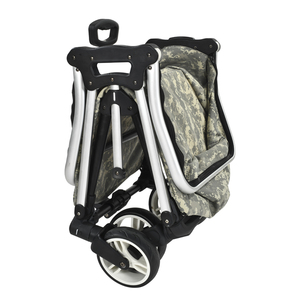 Carrito portátil de alta calidad para mascotas de 4 ruedas, portador de aluminio multifunción plegable personalizado para exteriores - Product Image 6