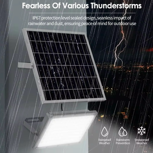 <span class=keywords><strong>2025</strong></span> mới siêu sáng <span class=keywords><strong>LED</strong></span> năng lượng mặt trời đèn pha không thấm nước ip675 nhôm nhựa vườn nông thôn chiếu sáng đường phố - Product Image 2
