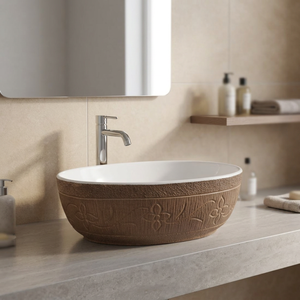 Lavabo rectangulaire à poser sur plan de travail, lavabo ovale à poser sur plan de travail, évier de salle de bain, lavabo sous plan de travail, articles sanitaires - Product Image 3