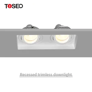 Indoor Lighting Led Downlight Square Trimless Recessed Recessed Trimless Downlight Gu10