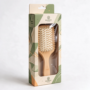 High Quality Eco Friendly Custom Printed Design Hair Brush <b>Kraft</b> Paper <b>Box</b> Luxury Comb Packaging <b>Box</b> Hair Accessories Boxes - Product Image 2