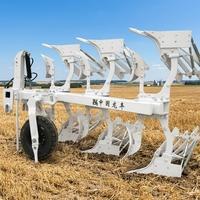 Aratro Reversibile Diesel a 3 Furchi Pioneer Ottimizzato per Trattore con Ingranaggio a Cuscinetti, Attrezzatura Agricola ad Alta Efficienza