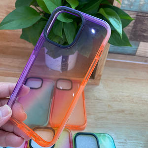 <span class=keywords><strong>Cover</strong></span> TPU con Airbag a 4 Angoli per <span class=keywords><strong>iPhone</strong></span> <span class=keywords><strong>11</strong></span> con Colore Sfumato e Bordo in TPE Antiscivolo per Scenari Sportivi - Product Image 5