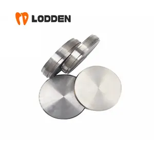 LODDEN dental lab consumables GR2 Pure Titanium GR5 Titanium Alloy 98mm Titanium discs