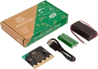 ZYSY Stock Microbit GO V2.21 Maker Education Kit NRF52833 Kabel USB Tempat Baterai untuk 2x Baterai AAA Versi 2