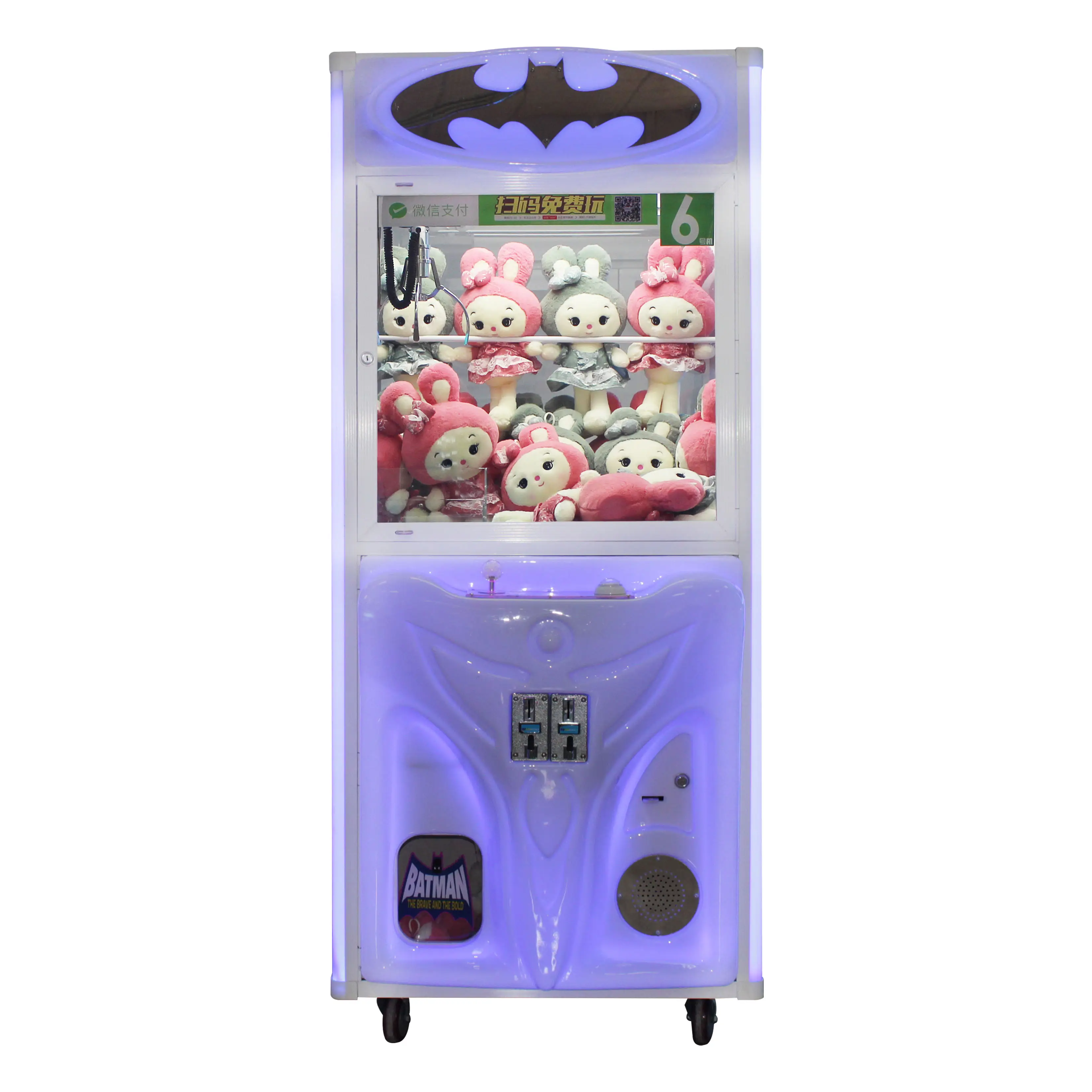 Mini Claw Parts Gift Game Vending Kit Diy Catch Online Coin Operated Catch Vending Toy Claw Crane Game Machine For Sale