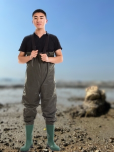 <span class=keywords><strong>Pantalon</strong></span> de <span class=keywords><strong>pluie</strong></span> respirant et imperméable pour homme, salopette légère en nylon, cuissardes avec bottes intégrées pour la <span class=keywords><strong>chasse</strong></span>, la pêche et les activités de plein air - Product Image 5