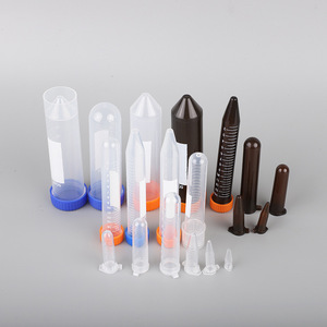 Tubos de Centrífuga Hisamori 0.5/10/25/50/100ml de Plástico con Tapa de Rosca y Fondo Redondo para Uso en Laboratorio - Product Image 1