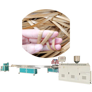 Machine à fabriquer du rotin artificiel en plastique haute vitesse / Machine extrudeuse de rotin PVC PE, Fabricant de machines à rotin artificiel - Product Image 1
