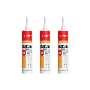 גבוהה 100% חומצה אצטית סיליקון אטן דגים עמיד למים דבק חומצי 24 שעות ריפוי זכוכית בנייה בטוחה - Product Image 5