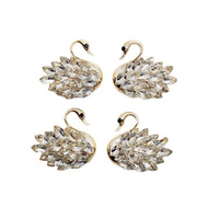 Bosirui Offre Spéciale métal concepteur en gros personnalisé luxe Bling strass décorations de chaussures mode diamant métal concepteur