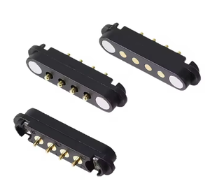 Водонепроницаемый латунный контактный разъем Pogo <span class=keywords><strong>Pin</strong></span> с шагом <span class=keywords><strong>2</strong></span>,5 мм, корпус из поликарбоната, магнитный, штекерный и гнездовой, <span class=keywords><strong>2</strong></span>-8 контактов - Product Image 6