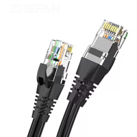 Cable de conexión de red Ethernet Cat5E RJ45 de alta velocidad 1M-20m UTP/FTP/SFTP Material de cobre CAT6/CAT5E para cables de comunicación