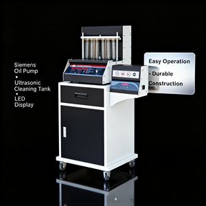 Toptan DH-60A + otomatik ultrasonik yakıt enjektörü temizleme makinesi AC 220-240V 200W otomotiv test ekipmanları araba bakımı için - Product Image 2