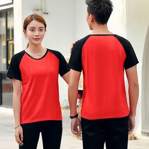 T-shirts de sport décontractés à séchage rapide pour hommes, en matière durable, à manches courtes, pour l'été, et t-shirts de football vierges pour femmes - Product Image 6