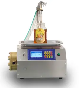 L15 Electric weight control 100-1000ml cooking oil bottle gear pump filling machine
