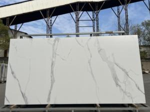 Azulejos/Pisos de <span class=keywords><strong>Piedra</strong></span> Sinterizada para Apartamentos, Superficie Blanca Brillante, 1600*3200, Estilo Contemporáneo - Product Image 3