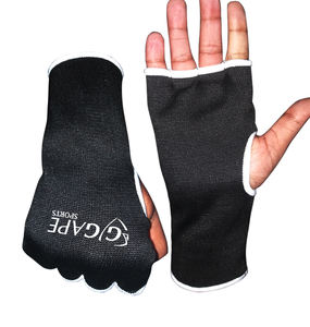 Mitaines d'entraînement en caoutchouc personnalisées en gros, boxe, MMA, kickboxing, mitaines intérieures élastiques, karaté, taekwondo, logo OEM, qualité PK, tissu - Product Image 6